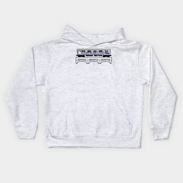 Bronx Bombers Subway Car Kids Hoodie by Gamers Gear